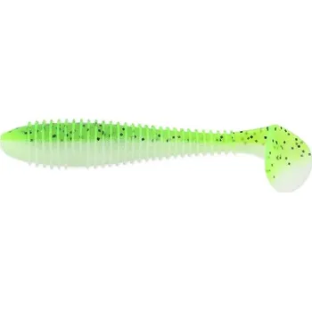 Umělá nástraha Gumová Nástraha Keitech Swing Impact Fat 4,3" 11cm Chartreuse Pepper Shad (6ks)