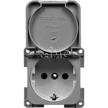 Příslušenství ke karavanu Vestavěná zásuvka 230VdgreySB