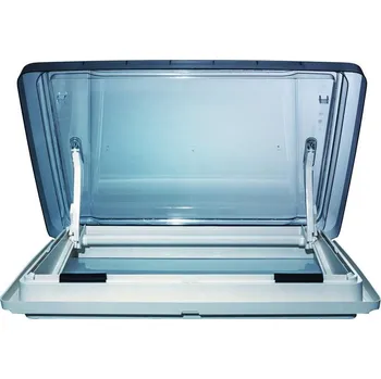 Příslušenství ke karavanu Střešní digestoř VisionStar L pro 2, 70x50 cm bílá bez LED, kouřové sklo