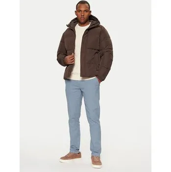 Pánské kalhoty Jack & Jones Chino kalhoty Marco 12206198 Modrá Slim Fit S_34