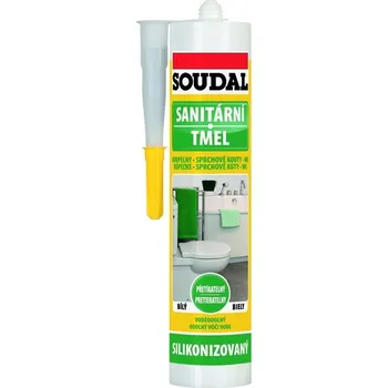 Tmel SOUDAL Sanitární tmel 300ml bílý