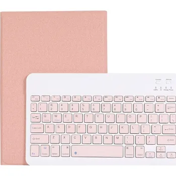 Pouzdro na tablet Zesílené Pouzdro Na Huawei Matepad T10 / T10S S Klávesnicí Barva: Růžová