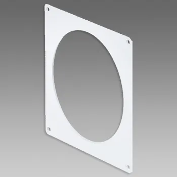 drenážní trubka DEN BRAVEN Příruba nástěnná kulatá prům.125 bílá VE11861