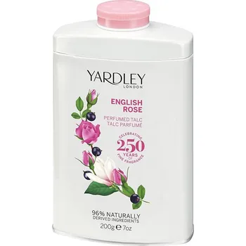 Yardley of London Rose parfemovaný pudr 200g