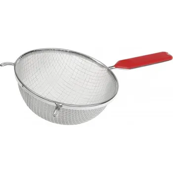 Cedník a síto BLEX Cedník dvojitý s plastovou rukojetí řada 28, 20 cm