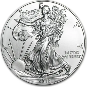 UNITED STATES MINT Stříbrná mince American Eagle 1 Oz 2012