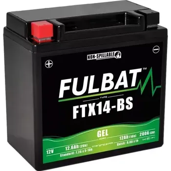 Auto-moto baterie Baterie FULBAT FTX14-BS GEL - Triumph 1050 Sprint GT / SE, 1050ccm - 11-18