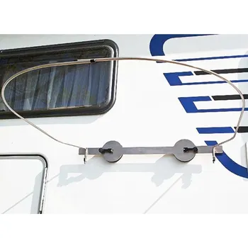 Příslušenství ke karavanu Držák sprchového závěsu, s přísavkou