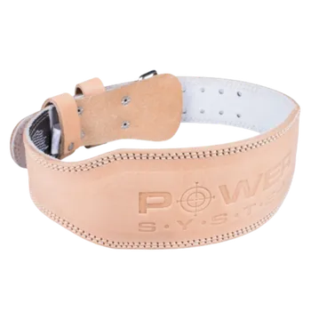 Opasek na cvičení Power System Opasek Power natural PS-3000 - XXL