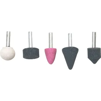 Sada nářadí EXTOL Sada stopkových brousků 5ks, stopka 6mm