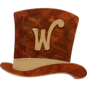 Brož Erstwilder mini brož Mr Wonka's Hat