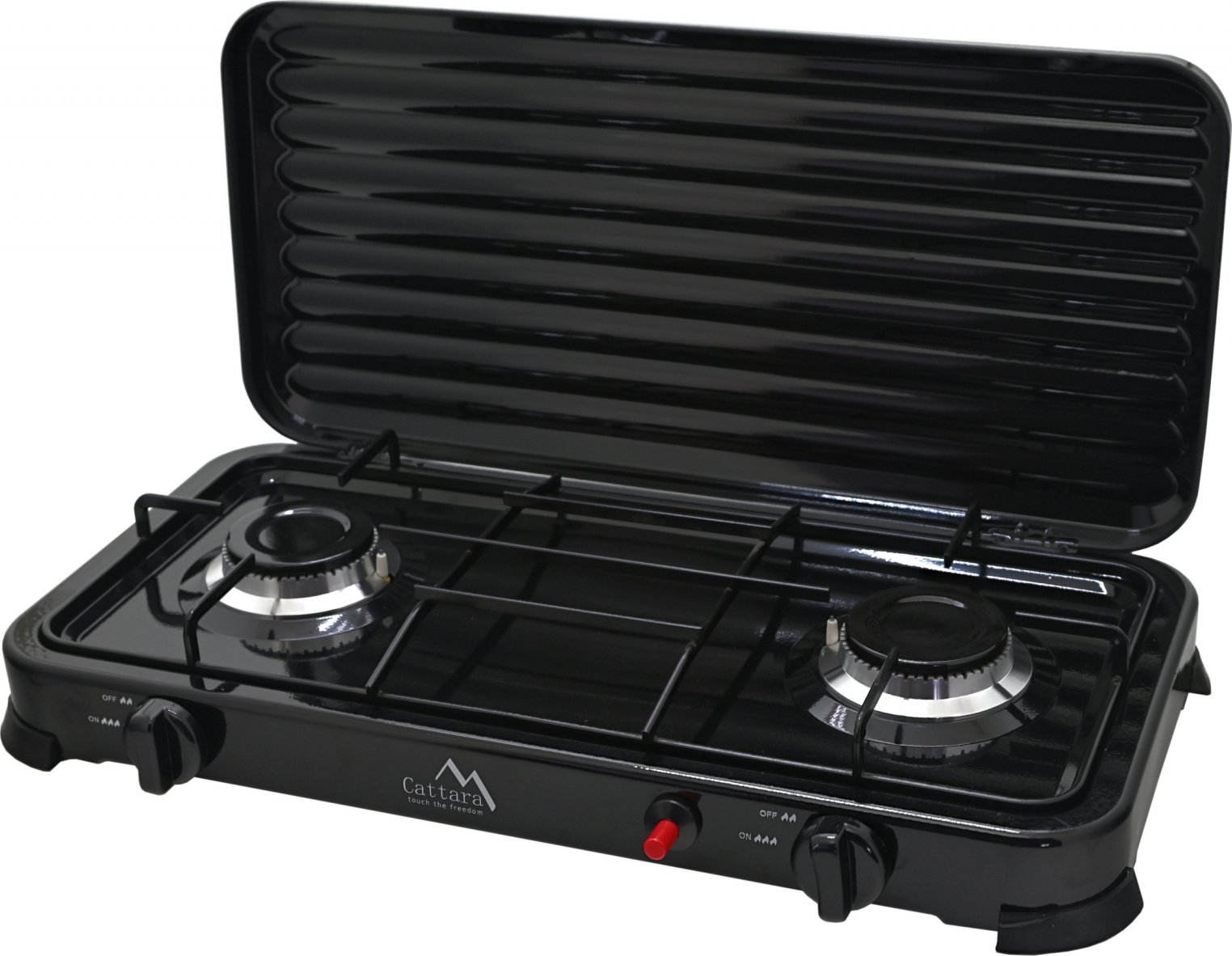 Vařič plynový dvojvařič Cattara Traveler FAMILY