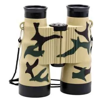 Dalekohled Dětský vojenský dalekohled s kompasem Béžová