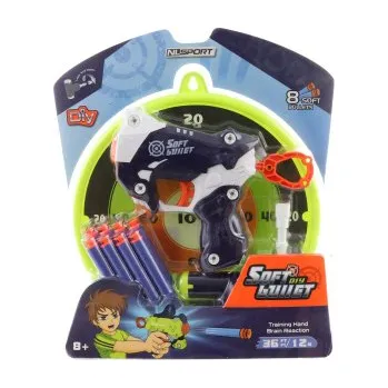 Pistole na přísavky s terčem