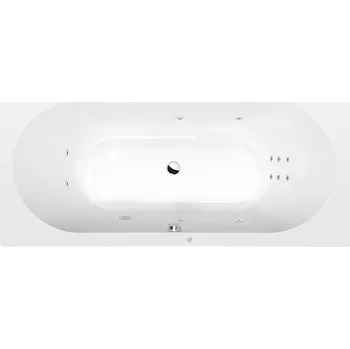 Viva B Hydro hydromasážní vana, 175x80x47 cm, bílá 88119H