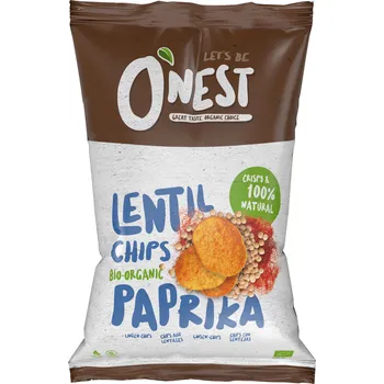 O´NEST Chipsy čočkové paprika BIO 40 g