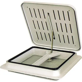 Příslušenství ke karavanu Kliková střešní digestoř 40x40 cm s moskytiérou, bílá kapota