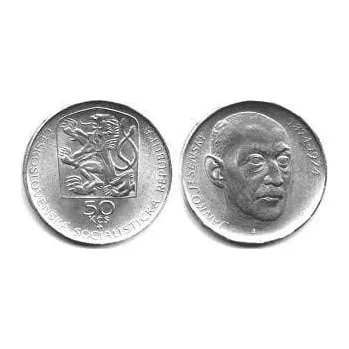 Mince : 50 KČS 1974 100.VÝROČÍ NAROZENÍ BÁSNÍKA J.JESENSKÉHO