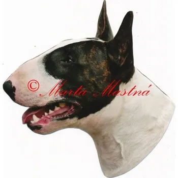 Samolepka bulteriér - archiv 162