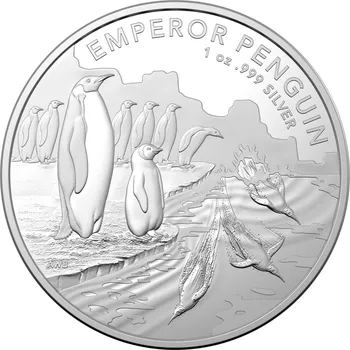 Royal Australian Mint Císařský tučňák 1 oz stříbrná BU mince