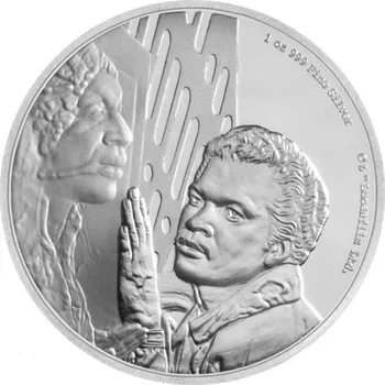 Sběratelství Niue Island Mince $ 2 Star Wars Lando Calrissian (w / Box & COA)