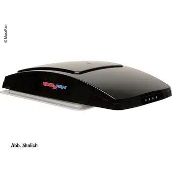 Příslušenství ke karavanu Náhradní sklo za střešní okno s ventilátorem MaxxFan kouřové