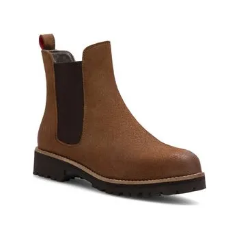 Dámská zimní obuv Sergio Bardi Kotníková obuv s elastickým prvkem WI08-HELEN(882)-08SB Hnědá 36