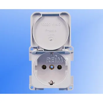 Příslušenství ke karavanu Vestavěná zástrčka 230V bílá SB