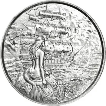 Stříbrná mince The Siren 2 Oz USA