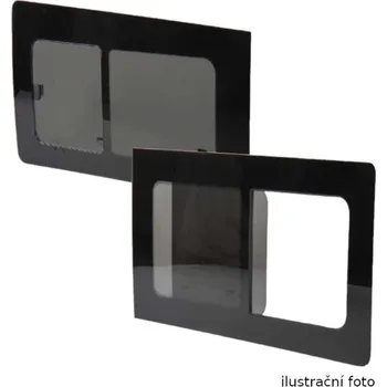 Příslušenství ke karavanu Boční posuvné okno CARBEST pro Mercedes Benz Sprinter, VW Crafter (2007-2018) krátký i dlouhý rozvor, přední levé, 1408x766mm, tonované