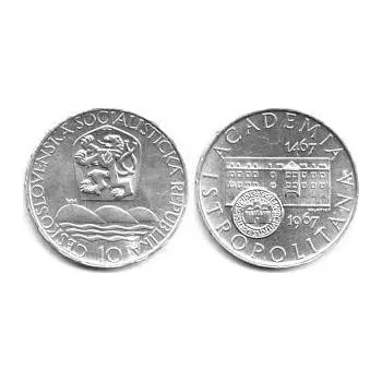 Mince -1967 PĚTISTÉ VÝROČÍ ZALOŽENÍ ACADEMIE ISTROPOLITANY