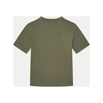 Pánské tričko Calvin Klein Jeans T-Shirt IB0IB02361 Zelená Regular Fit 16Y