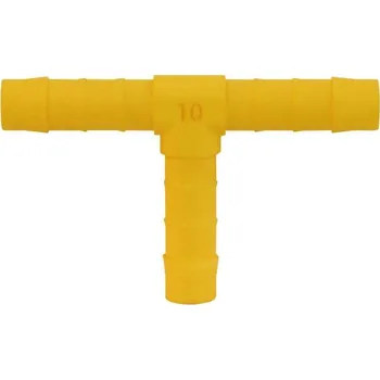 Čerpadlo T-spoj 10mm ŽLUTÝ 2ks