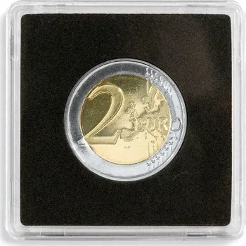 Obal pro sběratelský předmět Leuchtturm Kapsle na mince QUADRUM 32 mm, balení 10 ks