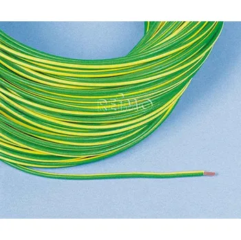 Příslušenství ke karavanu Kabel zelenožlutý 4mm/10m SB