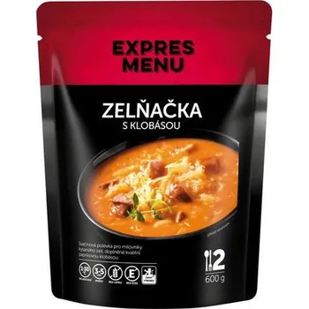 Hotové jídlo Expres Menu Zelňačka s klobásou - 2 porce - 600g