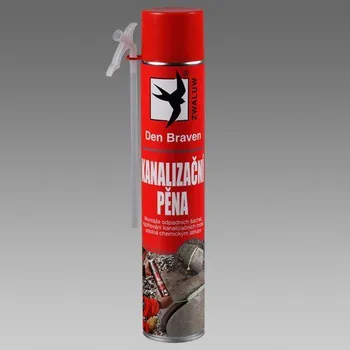 Montážní pěna DEN BRAVEN Kanalizační pěna trubičková 750ml zelená