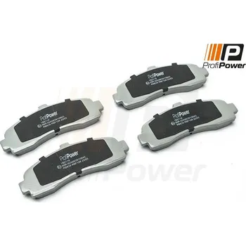 Brzdová destička Sada brzdových destiček, kotoučová brzda ProfiPower 1B2119