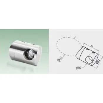 Zábradlí JAP Nerezová Kotva prutů levá O 12 mm, AISI 304