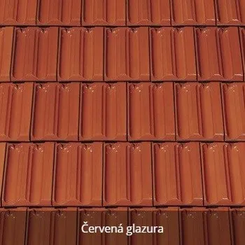 pálená krytina CREATON Ratio Taška základní 1/1 "FINESSE" červená glazura