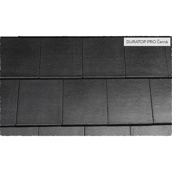 pálená krytina CREATON EURONIT KAPSTADT Taška základní 1/1 DURATOP PRO Černá
