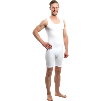 Body Unisex body bez rukávů se zipem na zádech Velikost: M, Barva: Bílá