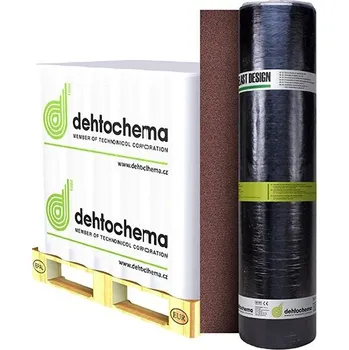 Hydroizolace DEHTOCHEMA Modifikovaný pás BITUELAST DESIGN Červený