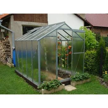 Skleník LIMES Skleník HOBBY typ H 6/2,5 - polykarbonát 4mm - pozink. profil