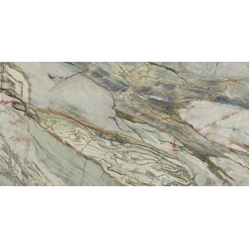 Abstract Green rekt. poler - dlaždice rektifikovaná 59,8x119,8 zelená lesk 168065