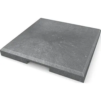 TRANSFORM TRAPLAST Dlažba terasová hladká EMA, 400*400*40mm, šedá