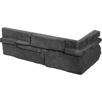 Obklad STEGU® Betonový ROHOVÝ obklad GRENADA 5 - GRAPHITE