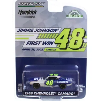 autíčko Chevrolet Camaro #48 1969 1:64 Chevrolet Camaro No.48 - kovový model auta 1/64