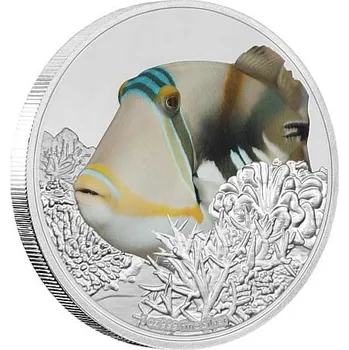 Sběratelství Niue Island Triggerfish 1 Oz
