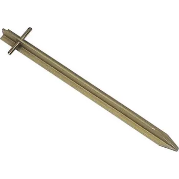 Příslušenství ke karavanu Stanový kolík do velmi tvrdé půdy extra pevný 400x20x3 mm pozinková ocel 1 ks